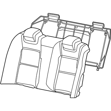 GM 92265586 Seat Back Pad