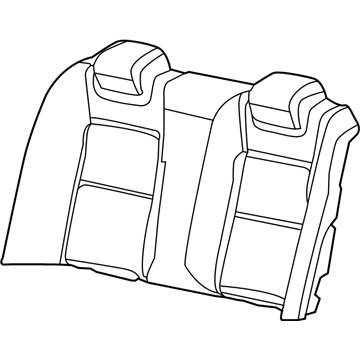 GM 92247334 Seat Back Cover