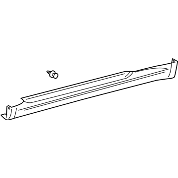 Toyota 76901-21050-A0 Rocker Molding