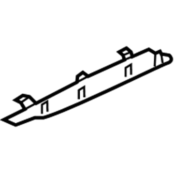BMW 51-45-9-299-489 Trim, Centerstack