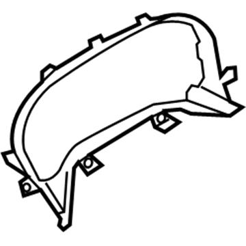 BMW 51-45-9-321-988 Trim Instrument Cluster