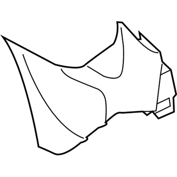 Ford DT1Z-17F774-AC Bumper Side