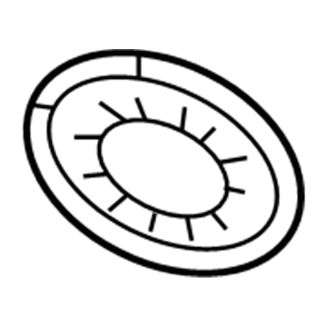 Mopar 4721984AA Label-Brake Fluid Warning
