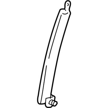 Hyundai 82550-25200 Channel Assembly-Front Door Rear, L
