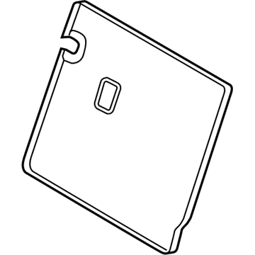 Hyundai 89428-G3020 Carpet Assembly-Rear Back, RH