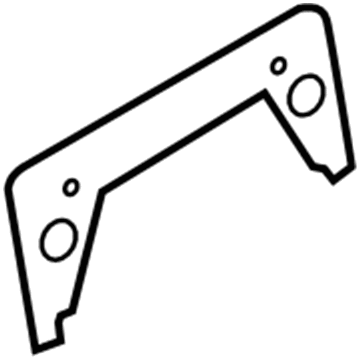 BMW 51-13-9-448-724 LICENSE PLATE HOLDER