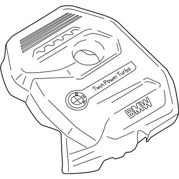 BMW 11-12-8-621-822 Cover, Acoustic