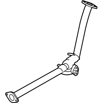 Hyundai 28700-1G400 Center Muffler Assembly