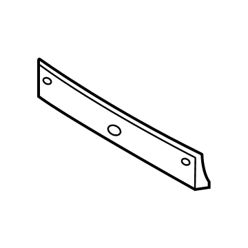 Hyundai 86519-S1550 MOULDING-FRT BPR LICENSE PLATE