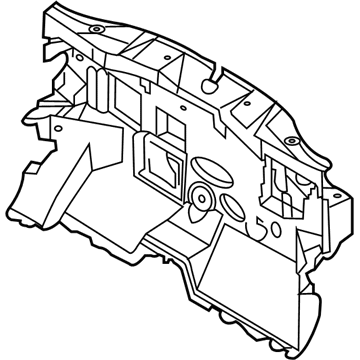 GM 96538346 Insulator, Dash Panel Lower