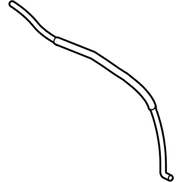 Kia 254512M000 Hose-Radiator To Reserve