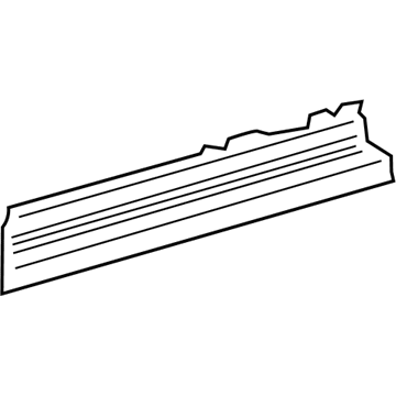 Lexus 61401-50030 Reinforcement, Rocker Panel, RH