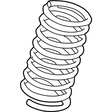 Lexus 48231-30740 Spring, Coil, Rear