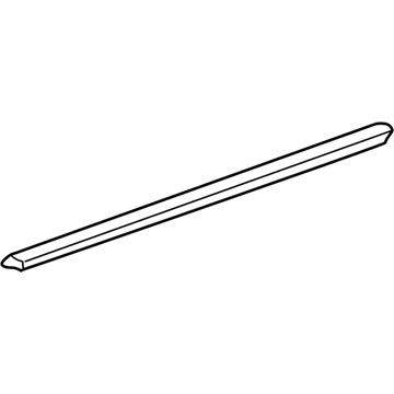 Lexus 75735-50040 Moulding, Front Door Outside, Lower RH