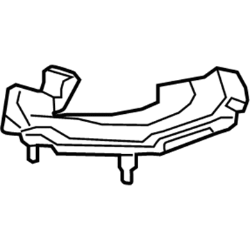 Hyundai 54633-F9000 Front Spring Pad, Lower