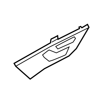 Ford LJ7Z-78239A00-AA APPLIQUE - DOOR TRIM PANEL