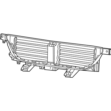 Mopar 68302653AB Grille-Active Shutter