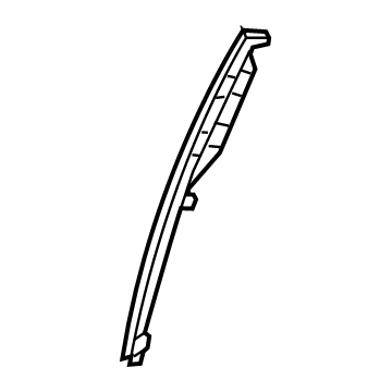 Lexus 67407-33140 Bar Sub-Assembly, RR Doo