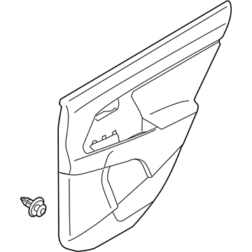 Kia 83307D9000GB4 Panel Assembly-Rear Door