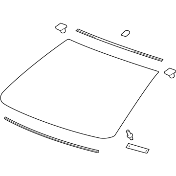 GM 20953608 Windshield