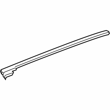 GM 85517673 MOLDING ASM-RR S/D WDO UPR RVL