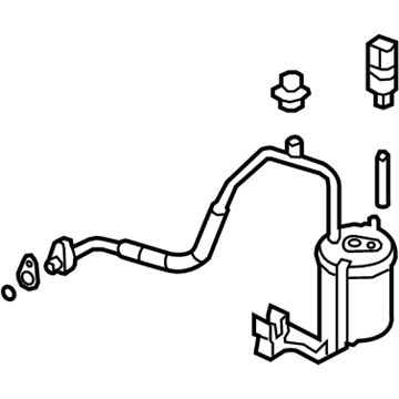 Ford 8L8Z-19C836-C Drier