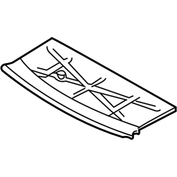 BMW 51-74-7-052-473 Air Duct Front Bottom