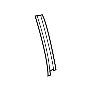BMW 51-35-7-372-947 Cover, Window Guide, Left
