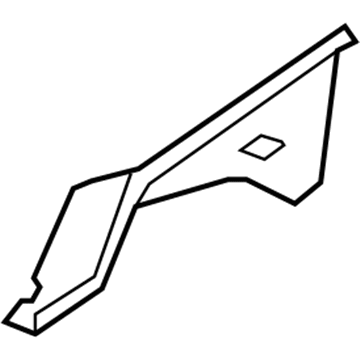 Infiniti 64110-4GF0A Hoodledge-Upper Front, RH