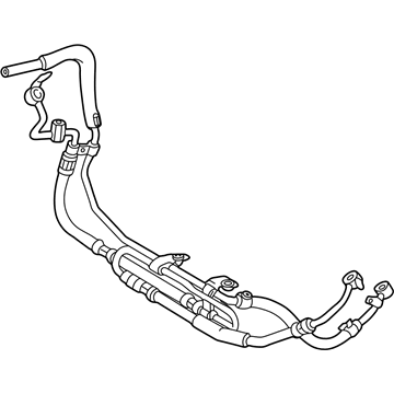 Lexus 44410-50080 Power Steering Pressure Feed Tube Assembly