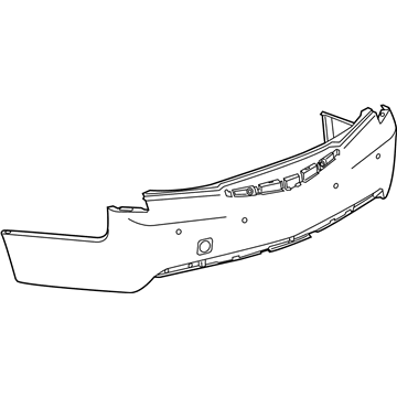 GM 23296390 Bumper Cover