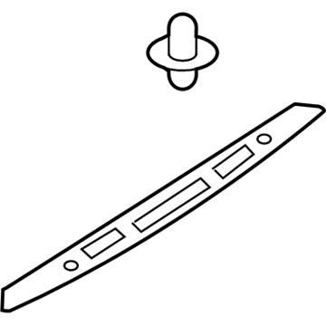 Infiniti 90817-1BA0A Cover-Back Door Finisher