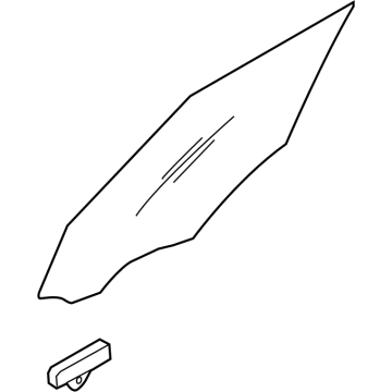 Kia 82410AT020 GLASS ASSY-FRONT DOO