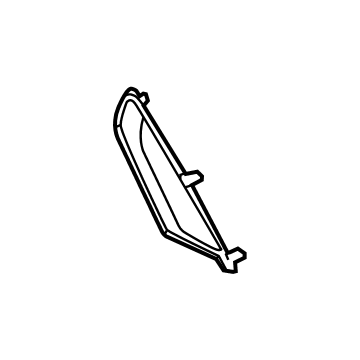 Lexus 53112-53400 Grille, Radiator Sid