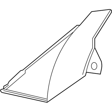GM 22721766 Applique, Outside Rear View Mirror Opening