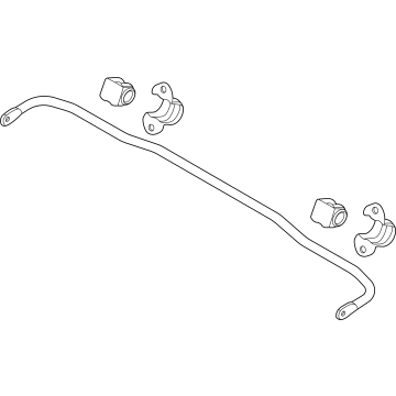 Kia 55510R0000 BAR ASSY-RR STABILIZ