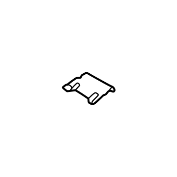 Nissan G4587-6LBMA Cover-Rear Floor, Rear LH