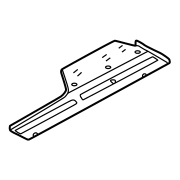 Nissan G4530-6LBMA Side Assembly-Rear Floor, RH