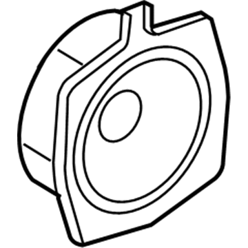 Kia 963201F501 Speaker Assembly, Right
