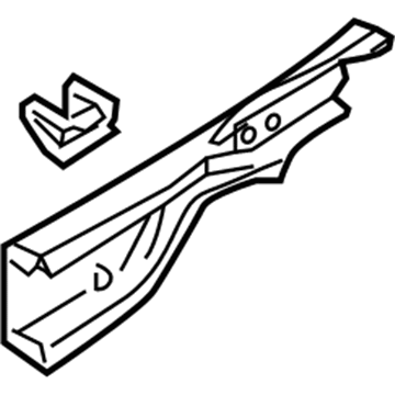 Nissan 75110-8J030 Member-Side, Front RH