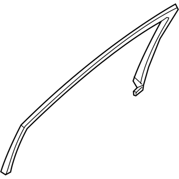 Nissan 802D4-3NF0A Cover-Sash Inner, RH