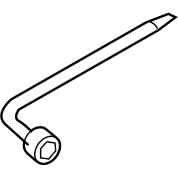 Kia 0K20268070A Wrench-Hub Nut