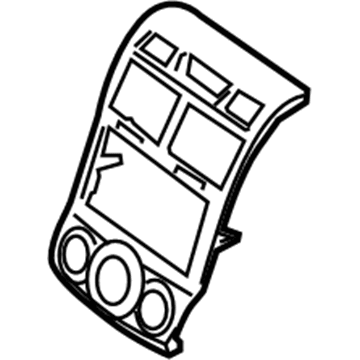 Kia 847401F300CADS Panel-Center Facia