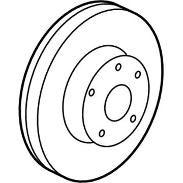 Acura 45251-TA1-A01 Disk, Front Brake
