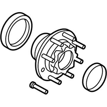 Ford BC3Z-1109-A Rear Hub