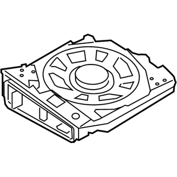 BMW 65-13-2-622-489 CENTRAL BASS, LEFT