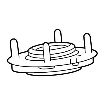 Lexus 48609-60080 Front Suspension Support Sub-Assembly