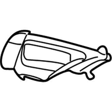 Acura 18310-TZ5-A01 Finisher, Exhaust Passenger Side