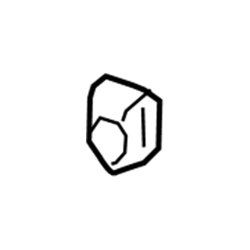 Acura 18215-TZ5-A01 Rubber, Exhaust Mounting