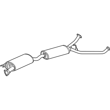 Honda 18307-TYR-A51 Muffler, Exhaust